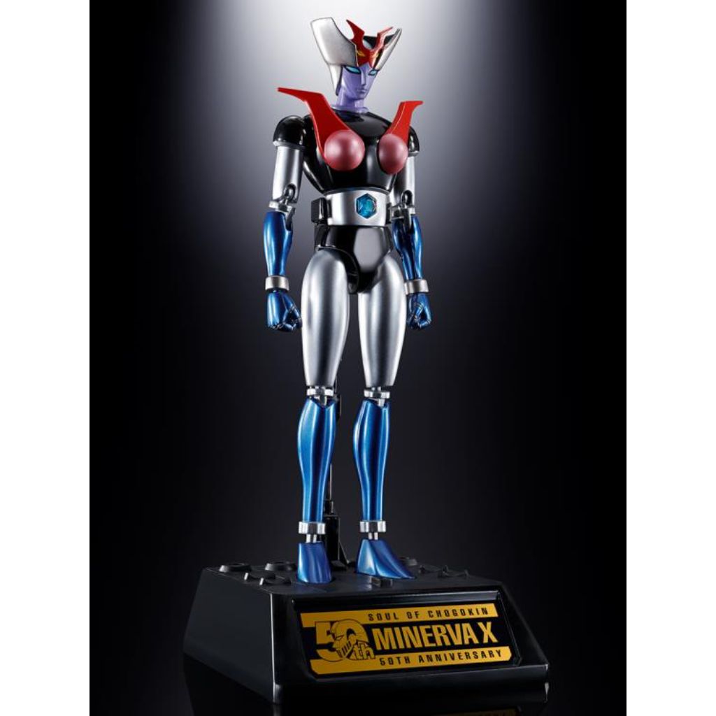 Soul Of Chogokin GX-08R Aphrodai A Vs Gx-09R Minerva X