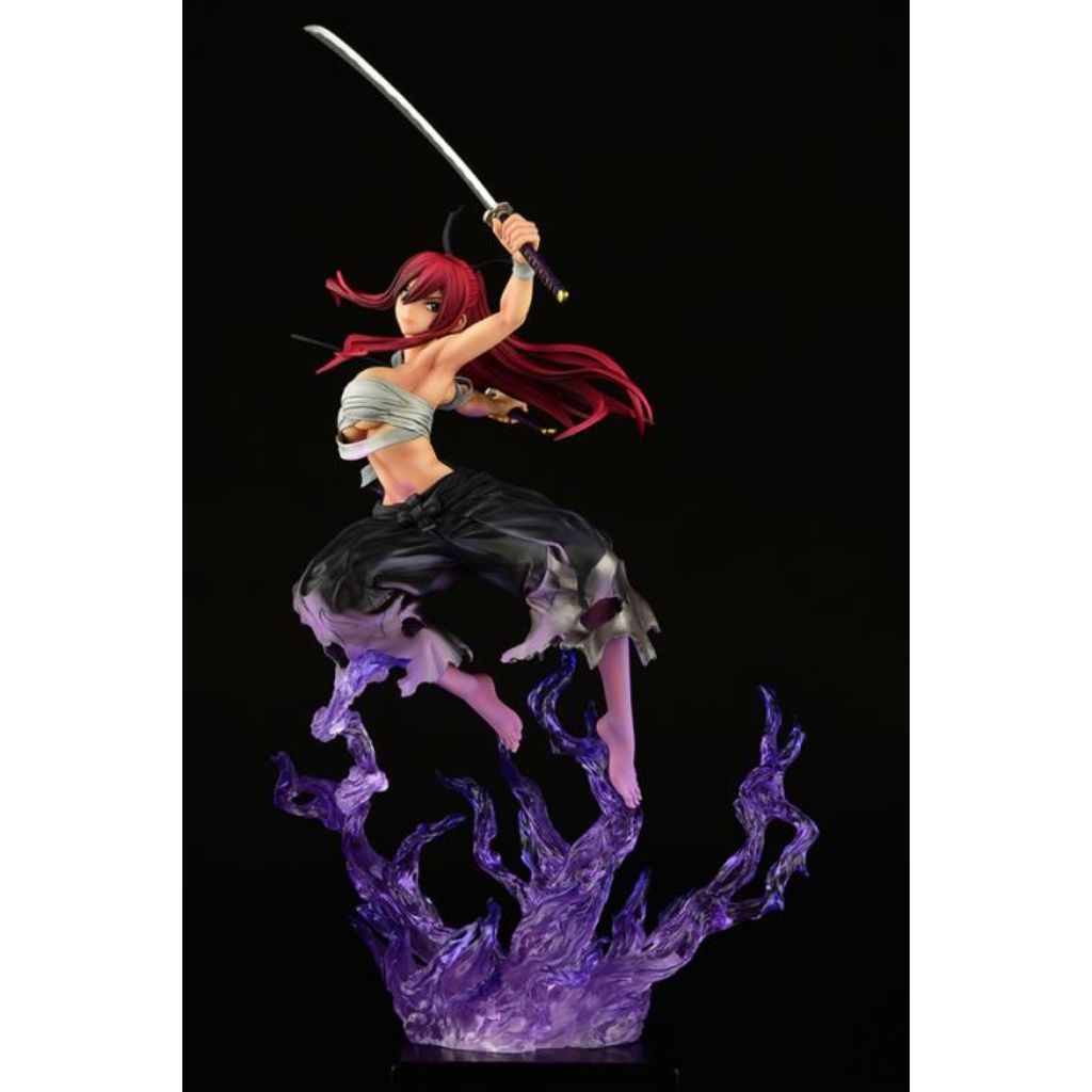 Fairy Tail - Erza Scarlet Samurai Ver. Shikkoku Figurine