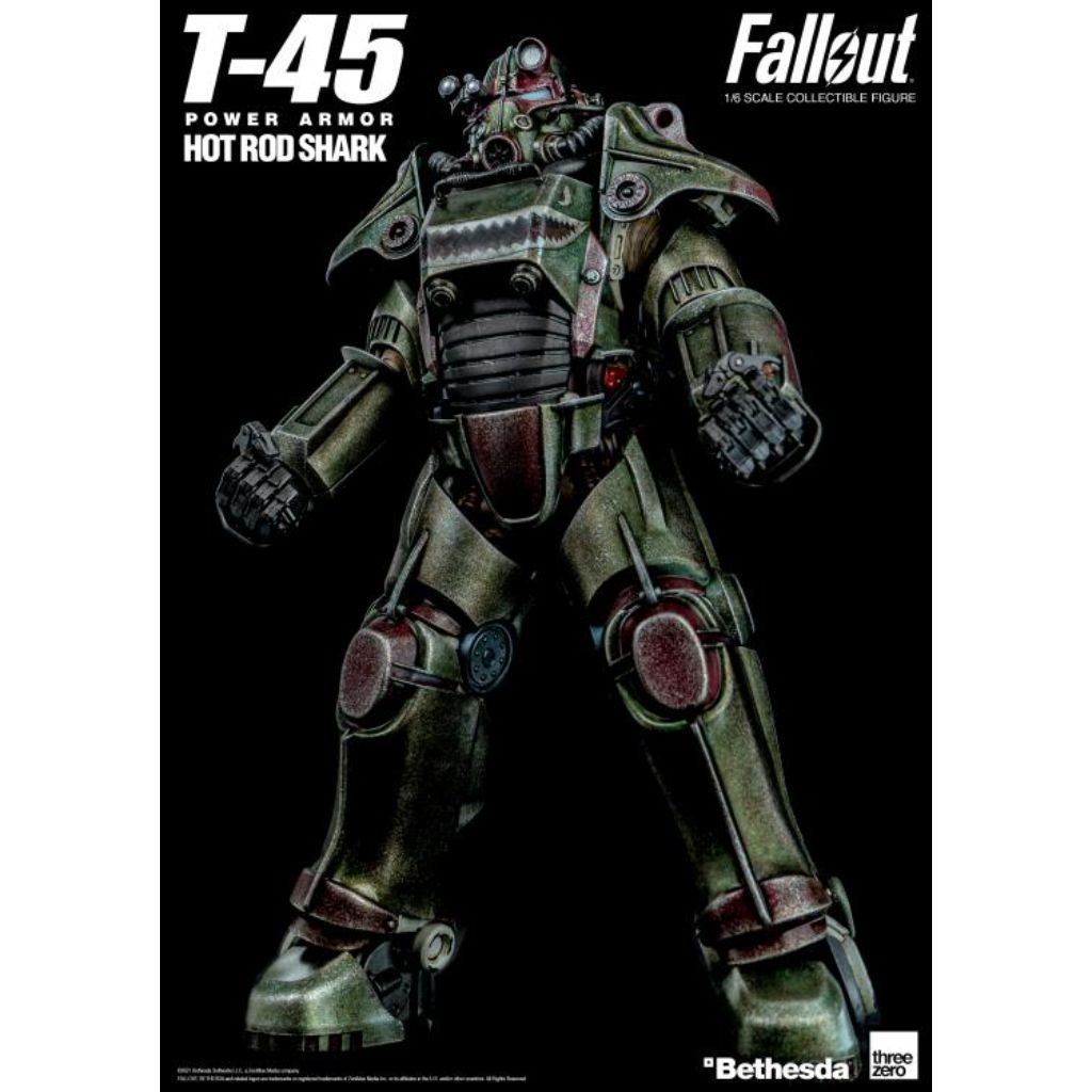 1/6th Scale Fallout - T-45 Hot Rod Shark Armor Pack