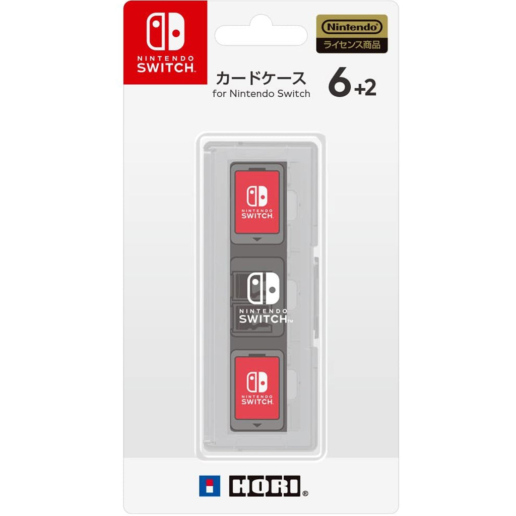 Nintendo Switch HORI Card Case 6+2 White (NSW-020)