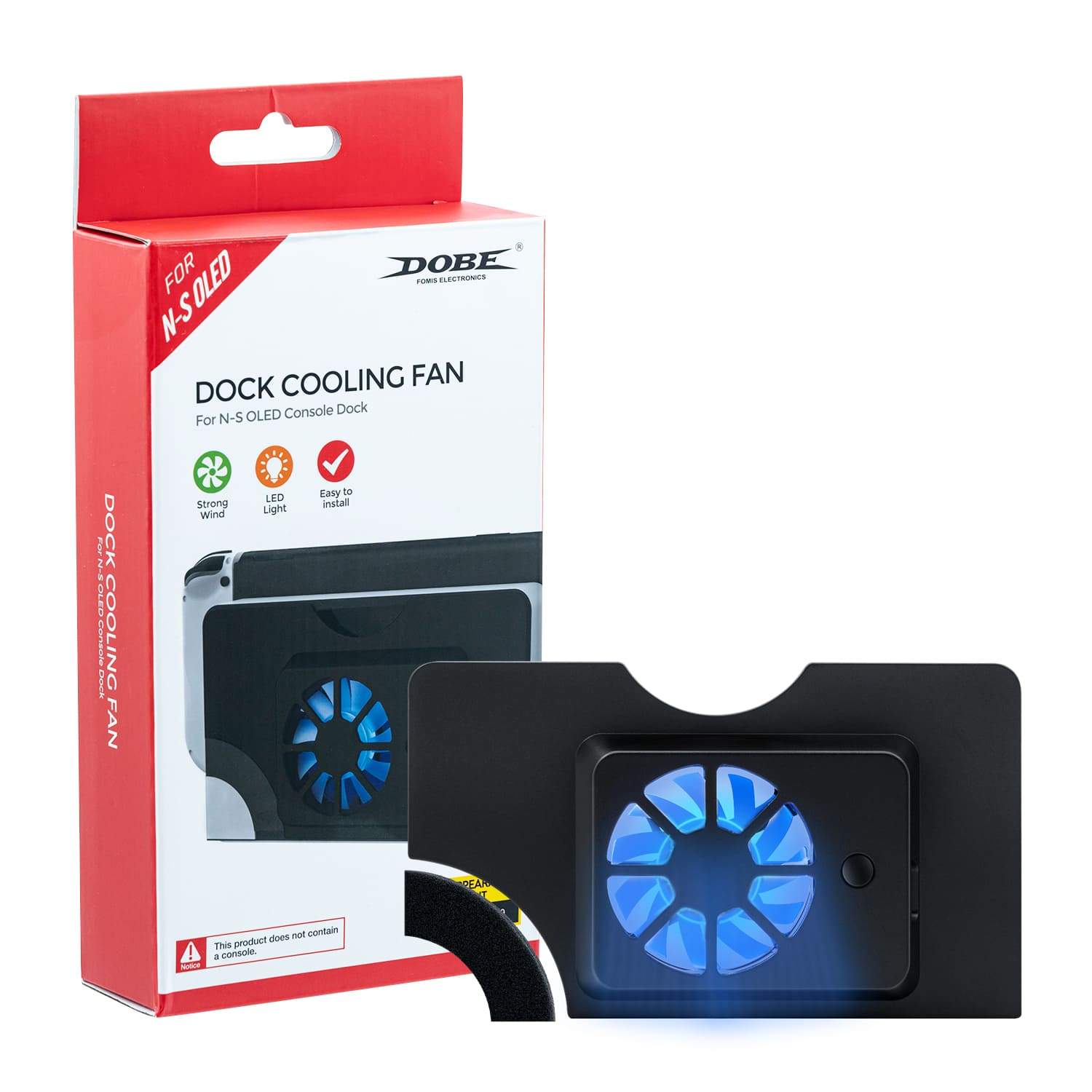 DOBE NSW OLED Dock Cooling Fan