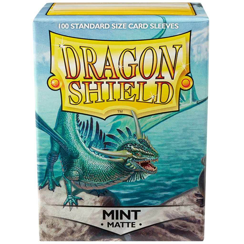 Dragon Shield Matte Sleeves 100CT - Mint (Standard Size)