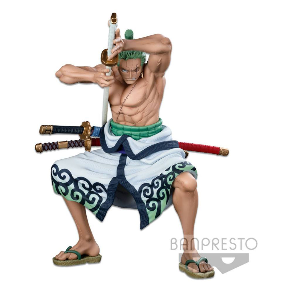 Banpresto SMSP Roronoa Zoro The Brush BWFC World Figure Colosseum 3 One Piece