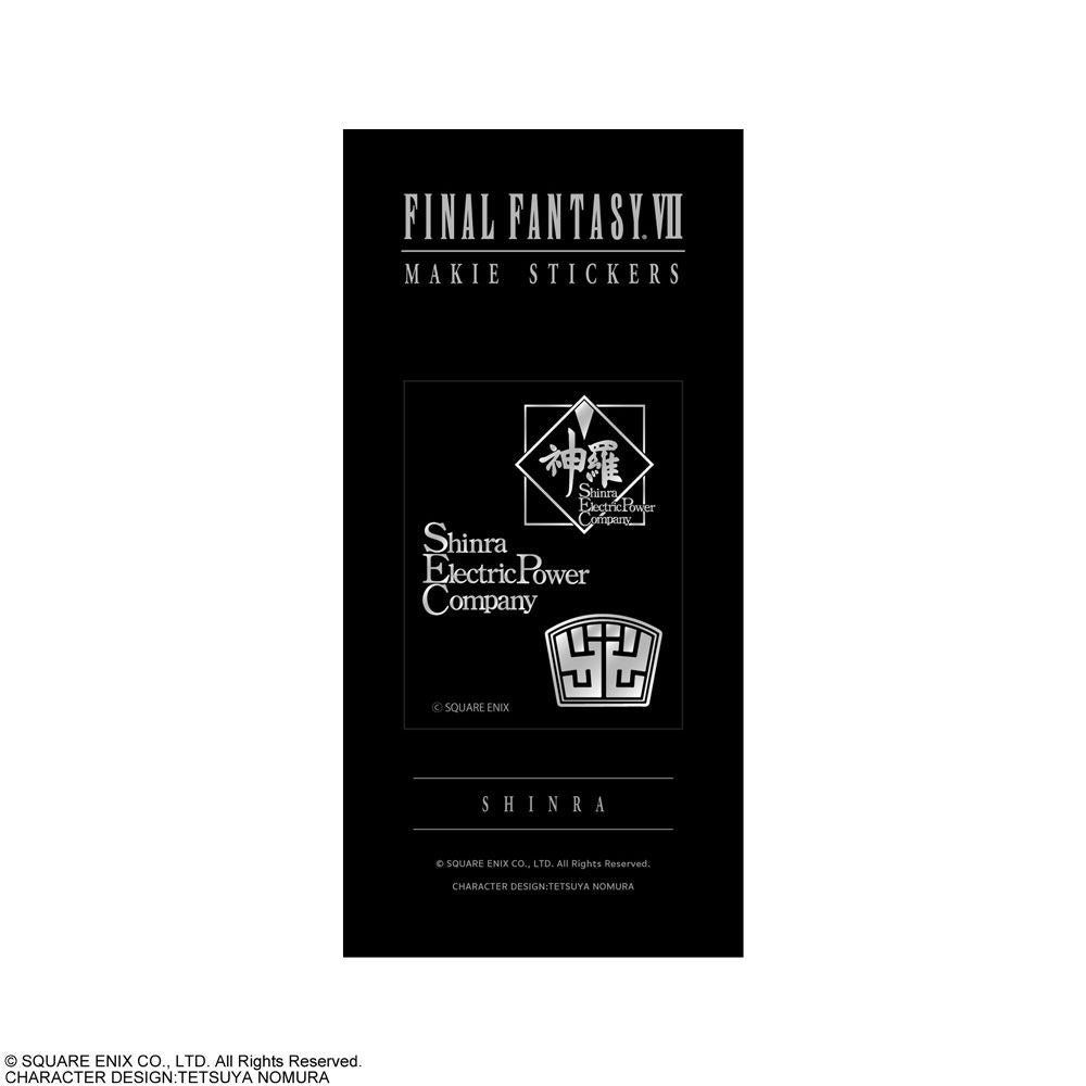 Final Fantasy VII Makie Stickers - Shinra