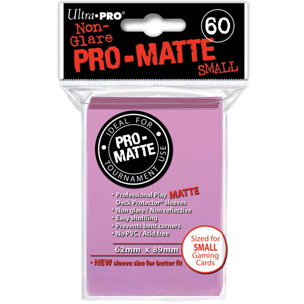 Ultra Pro Matte Pink 60CT (Small Size)