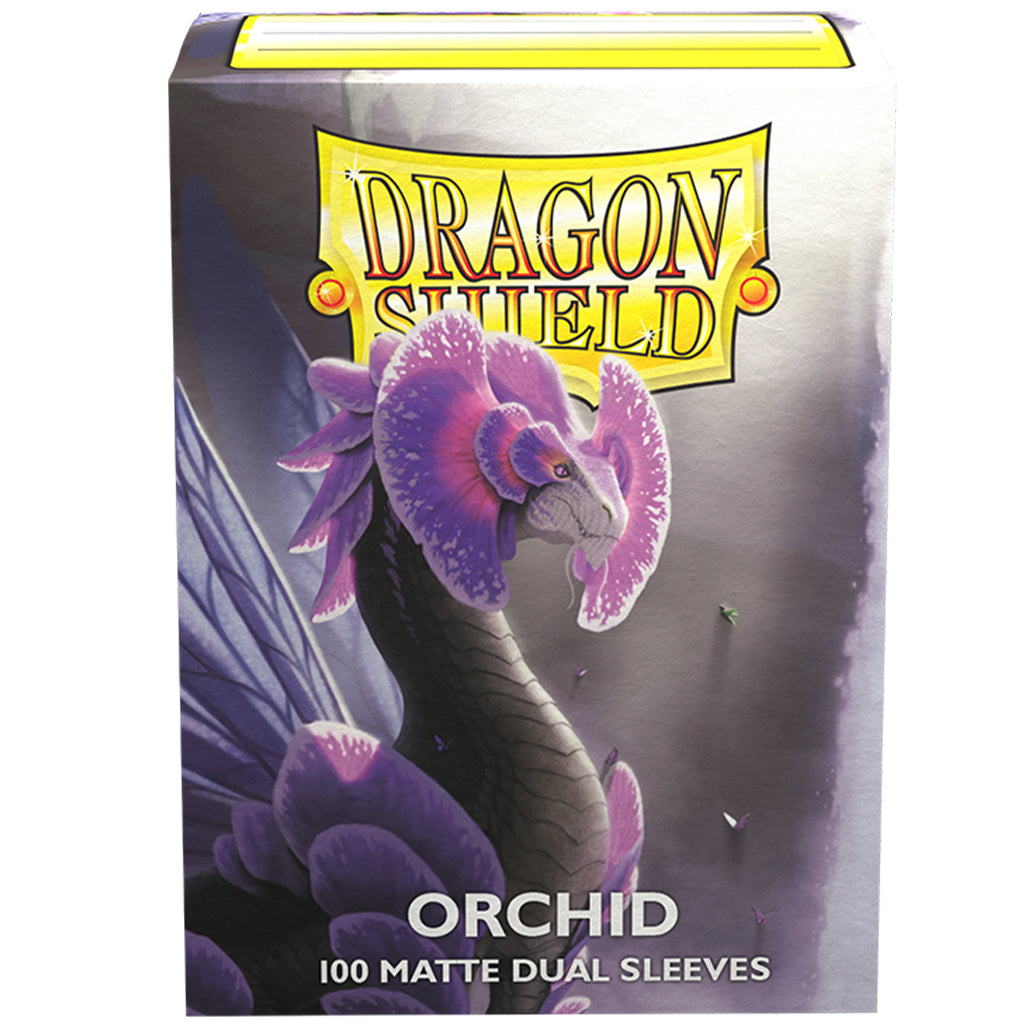 Dragon Shield Matte Dual Sleeve 100CT - Orchid (Standard Size)