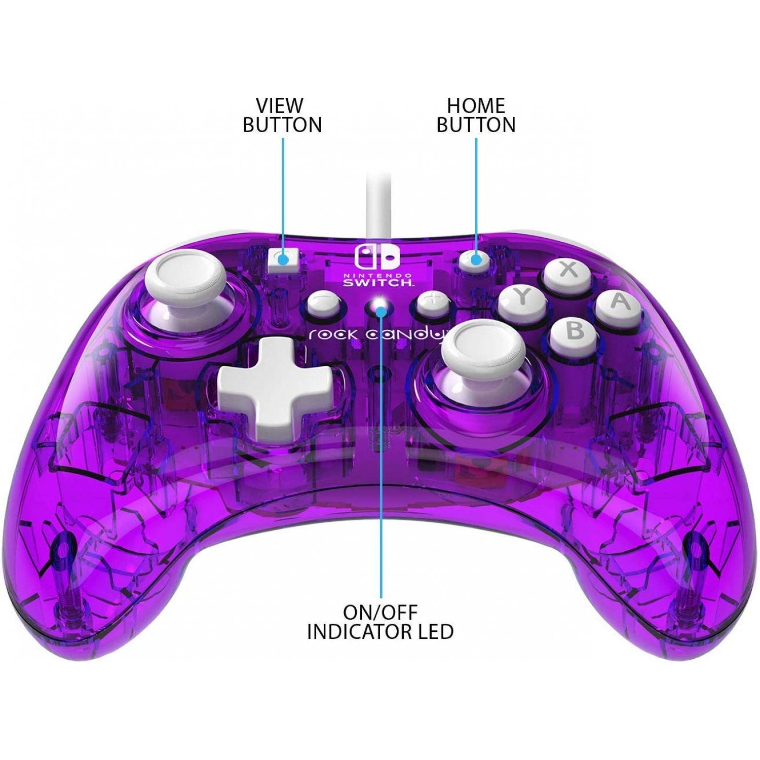 Rock Candy Wired Controller for Nintendo Switch