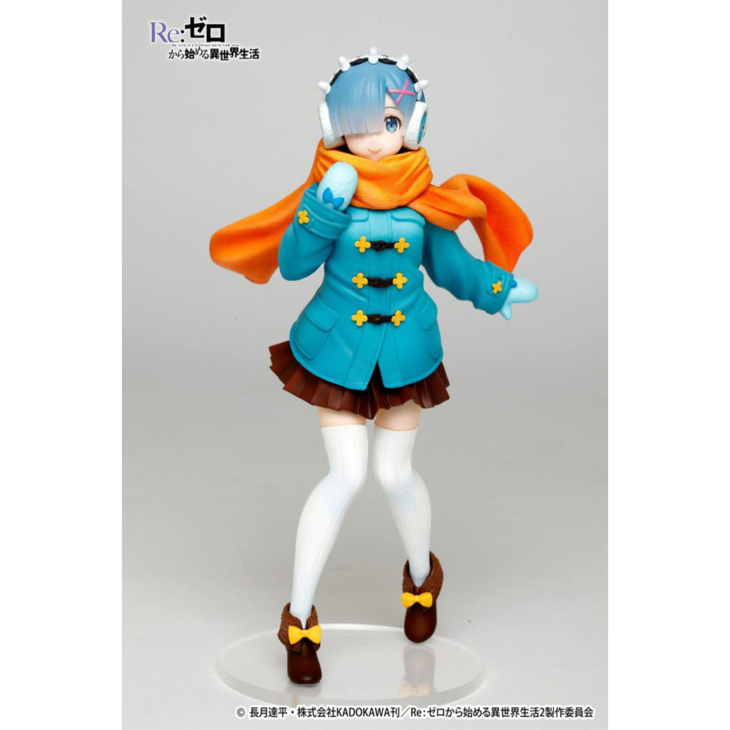 Taito Rem Winter Coat Ver Precious Figure Re:ZERO