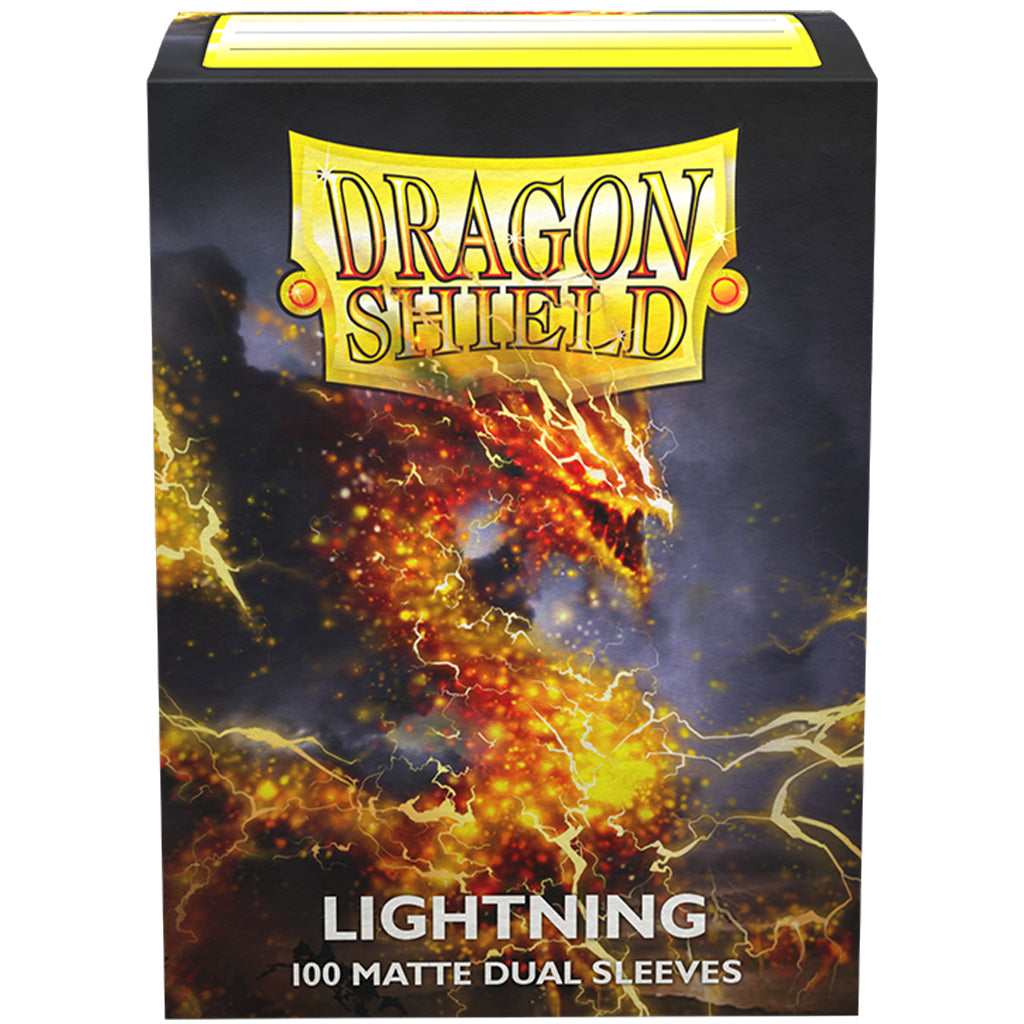 Dragon Shield Matte Dual Sleeve 100CT - Lightning (Standard Size)