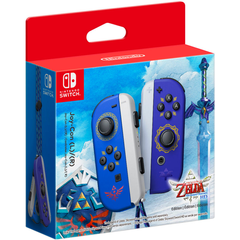 Nintendo Switch Joy-Con Controllers (The Legend of Zelda: Skyward Sword HD Edition)