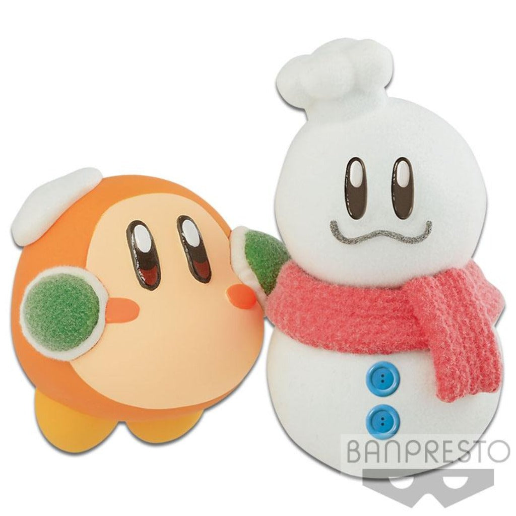Banpresto Waddle Dee Ver.B Q Posket Fluffy Puffy Mine Petit - Kirby Play In The Snow