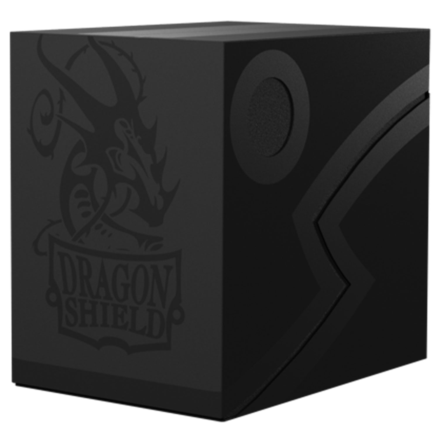 Dragon Shield Double Shell (150+ Cards) - Shadow Black