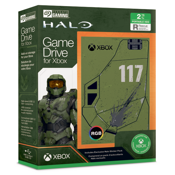 Xbox Game Drive Halo Infinite Special Edition