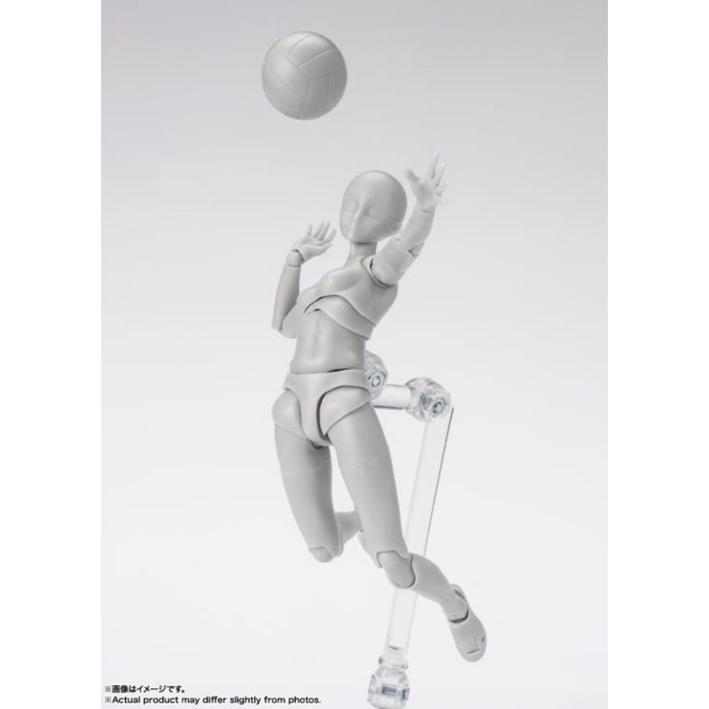 S.H.Figuarts Body-Chan -Sports- Edition Dx Set (Gray Color Ver.)