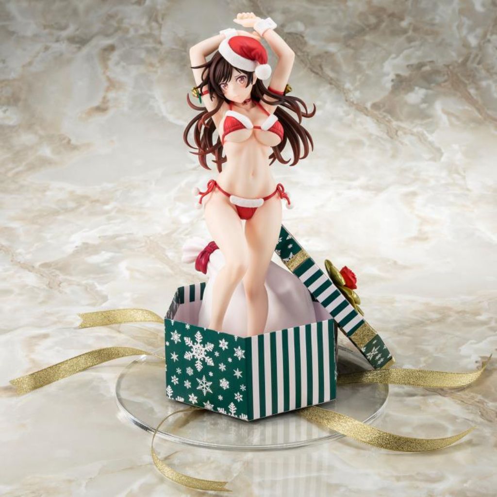 Rent-A-Girlfriend - Mizuhara Chizuru In A Santa Claus Bikini De Fluffy Figure 2Nd Xmas