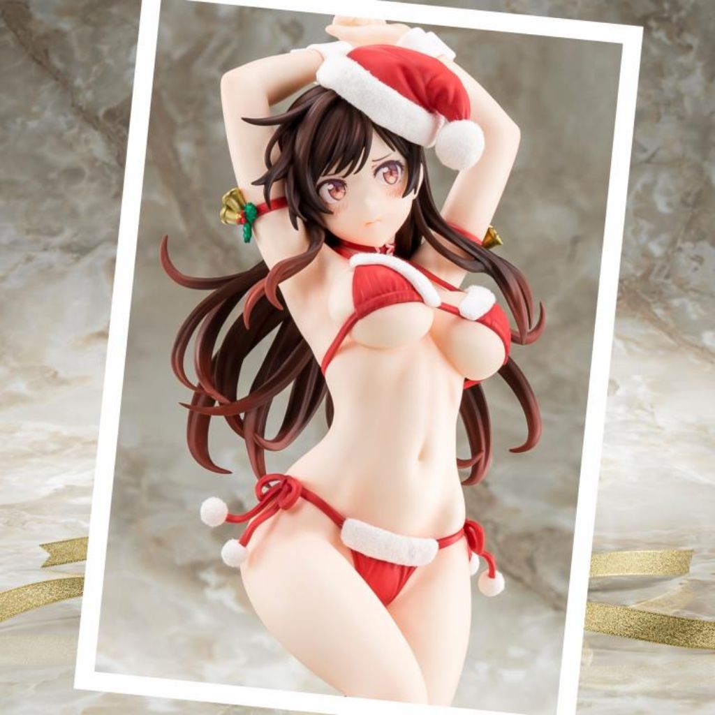 Rent-A-Girlfriend - Mizuhara Chizuru In A Santa Claus Bikini De Fluffy Figure 2Nd Xmas