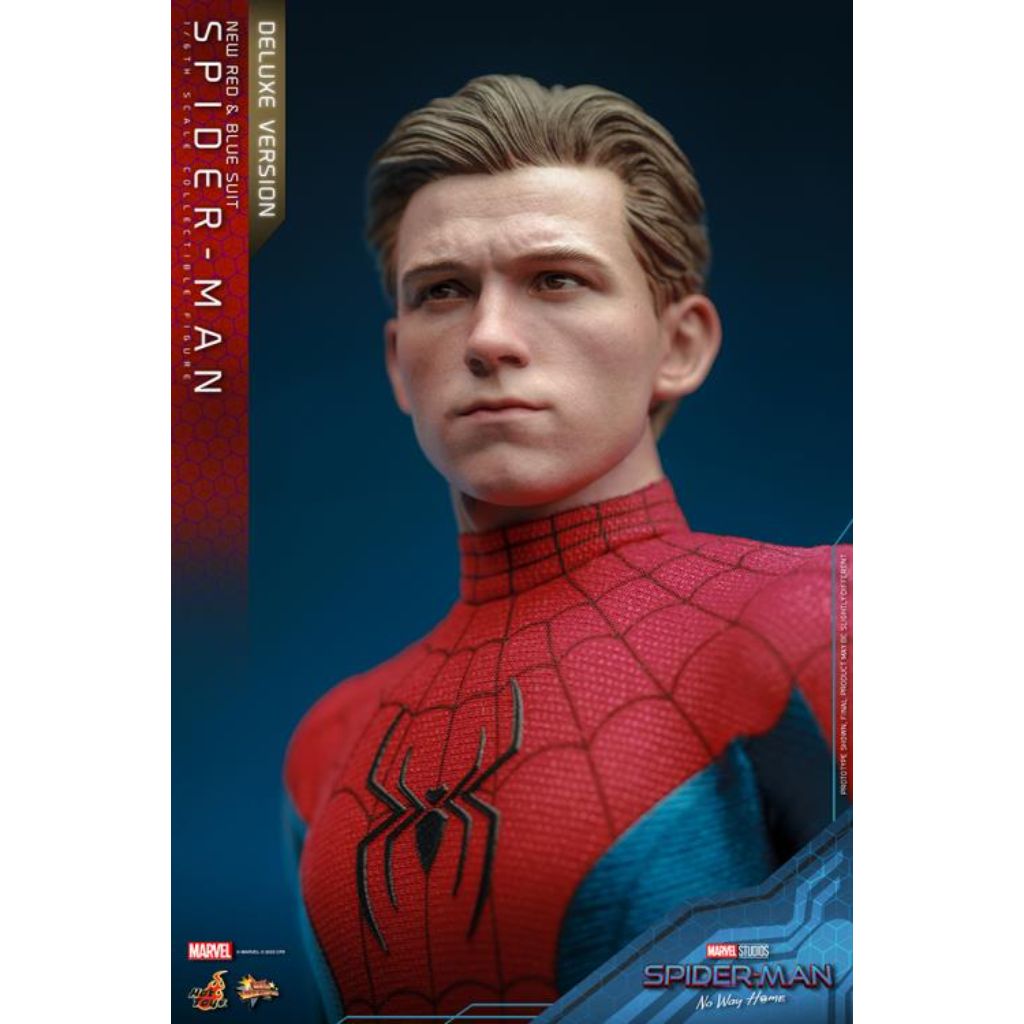 MMS680 Spider-Man: No Way Home - Spider-Man (New Red & Blue Suit) (Deluxe Version)