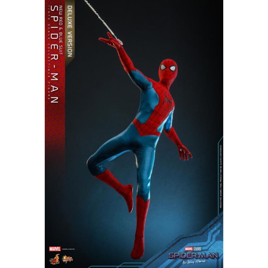 MMS680 Spider-Man: No Way Home - Spider-Man (New Red & Blue Suit) (Deluxe Version)