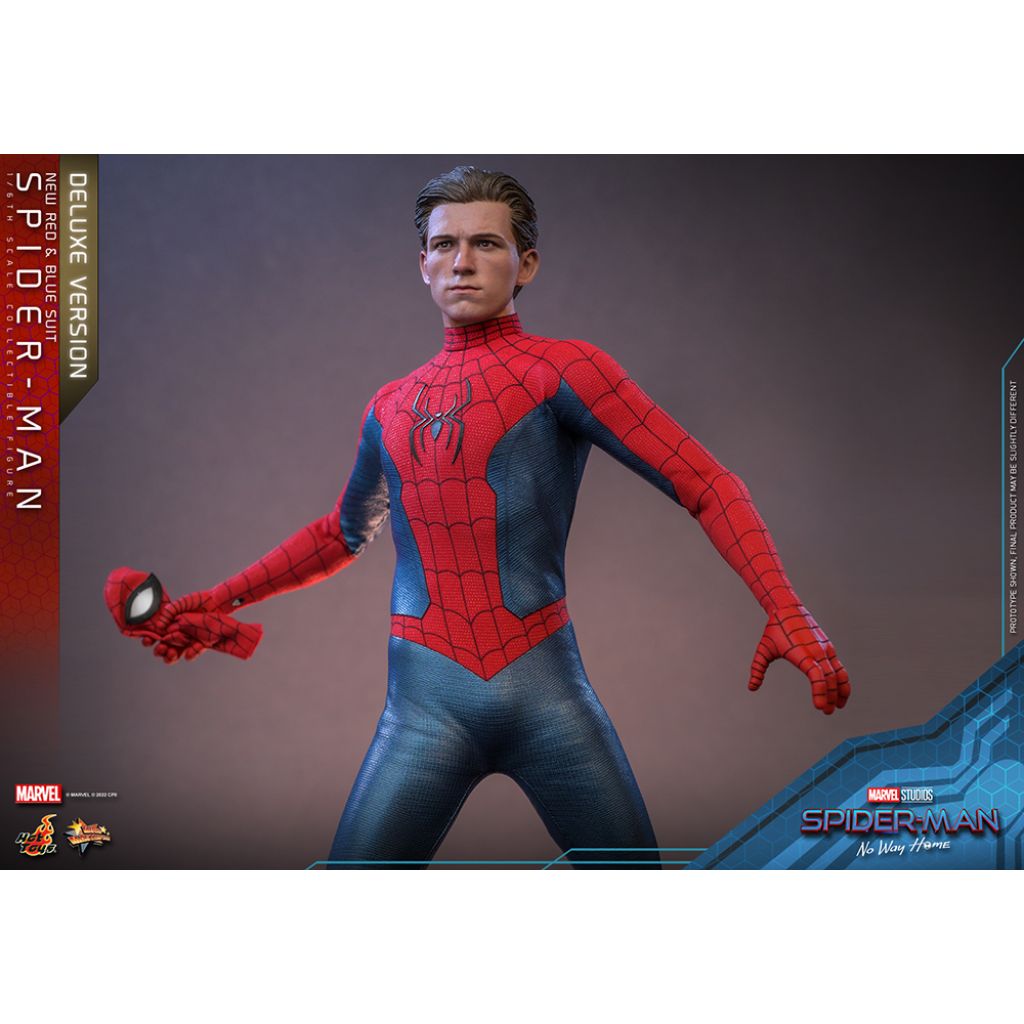 MMS680 Spider-Man: No Way Home - Spider-Man (New Red & Blue Suit) (Deluxe Version)