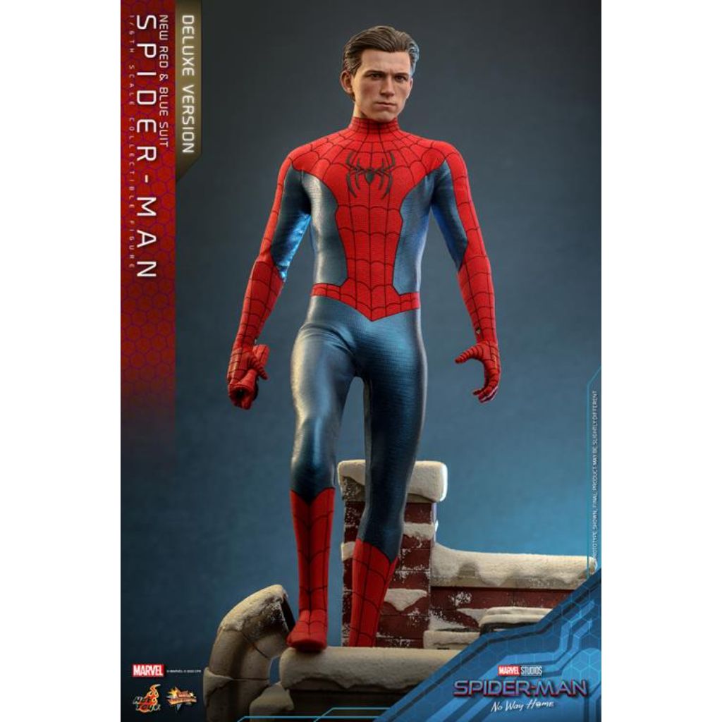 MMS680 Spider-Man: No Way Home - Spider-Man (New Red & Blue Suit) (Deluxe Version)