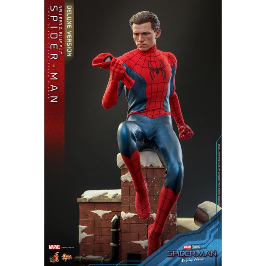 MMS680 Spider-Man: No Way Home - Spider-Man (New Red & Blue Suit) (Deluxe Version)