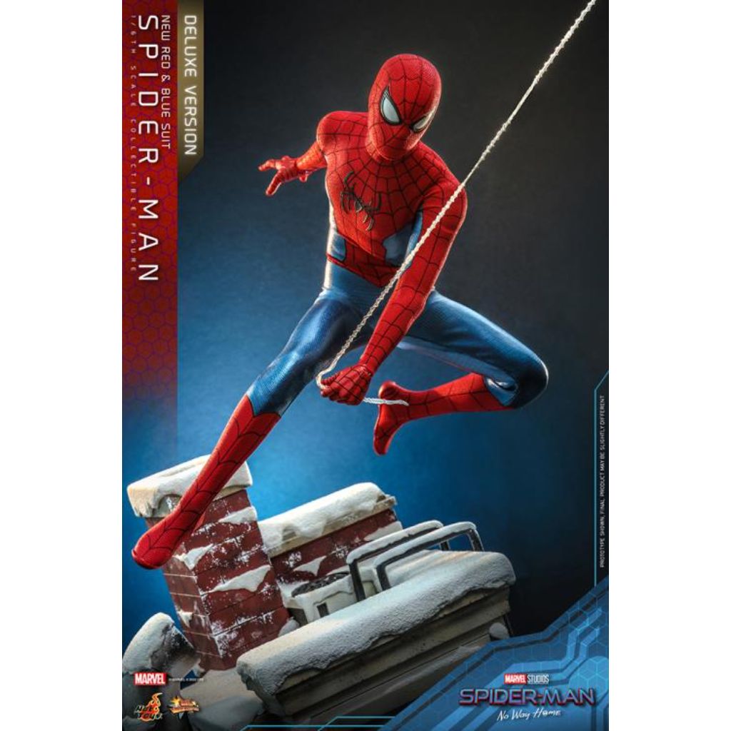 MMS680 Spider-Man: No Way Home - Spider-Man (New Red & Blue Suit) (Deluxe Version)