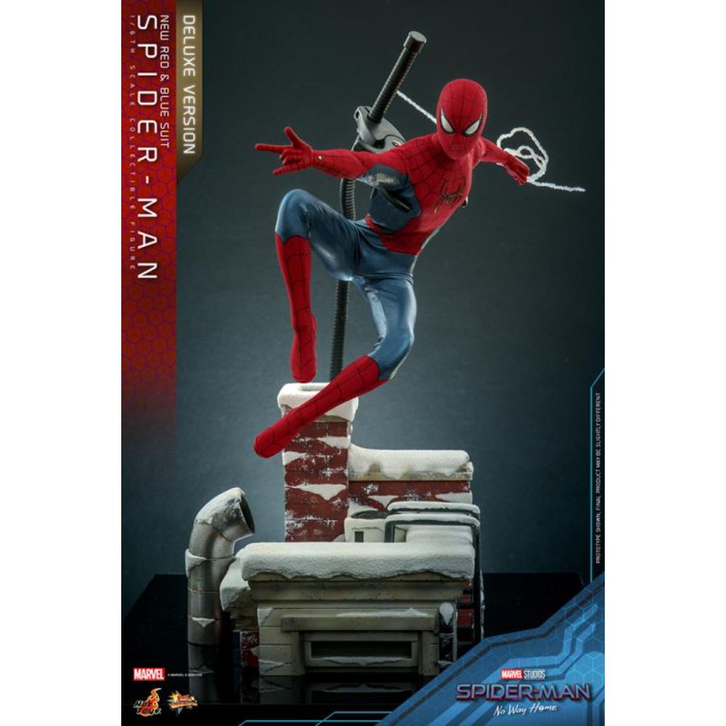 MMS680 Spider-Man: No Way Home - Spider-Man (New Red & Blue Suit) (Deluxe Version)