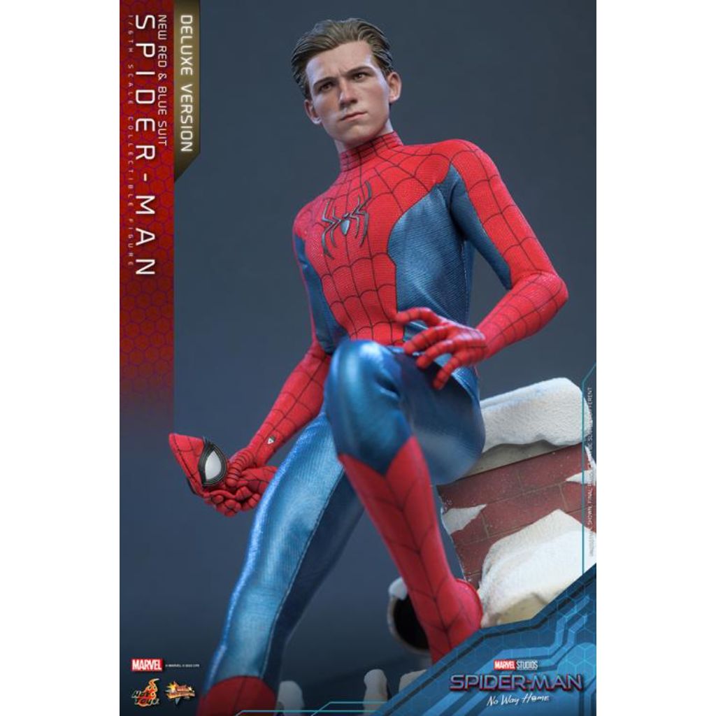 MMS680 Spider-Man: No Way Home - Spider-Man (New Red & Blue Suit) (Deluxe Version)