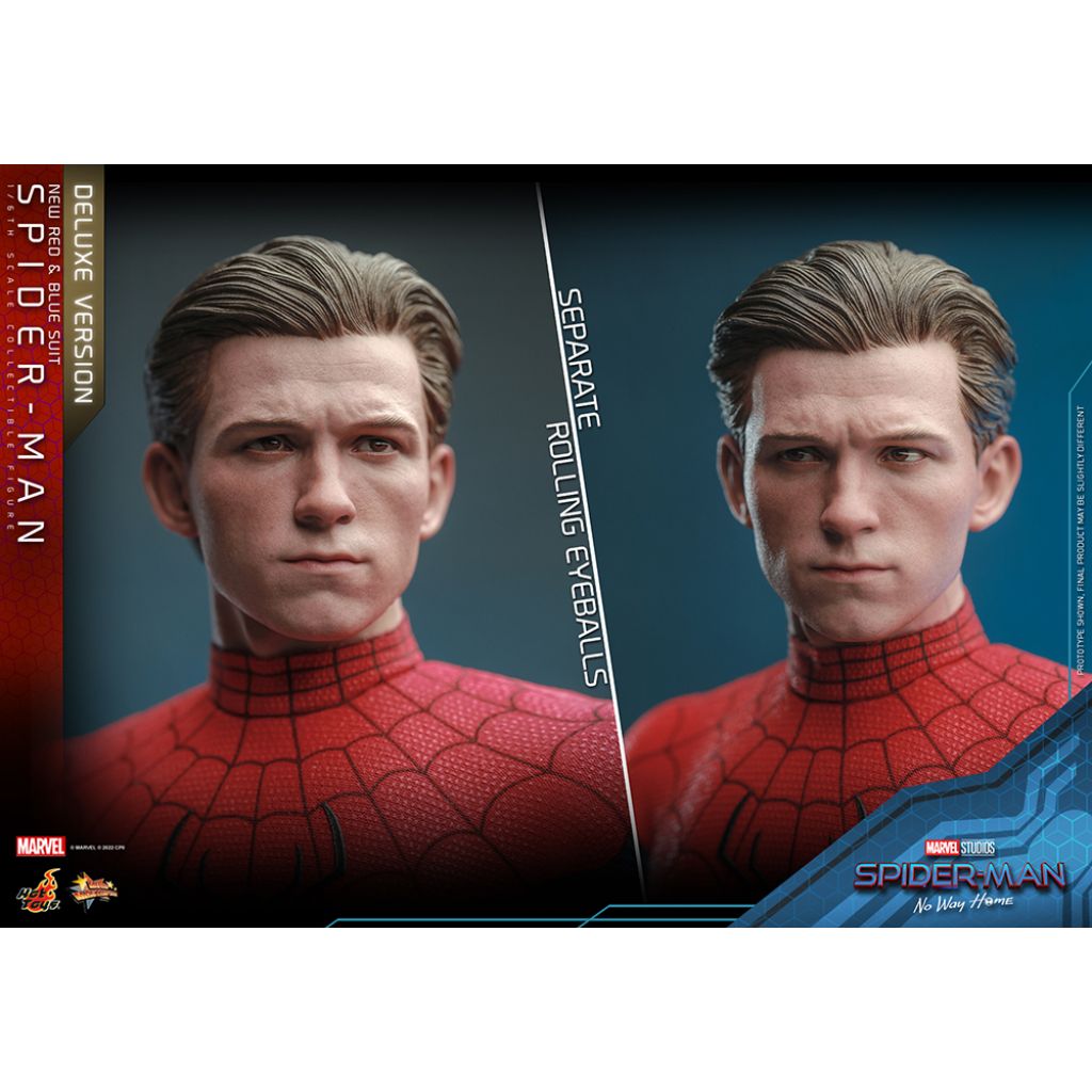 MMS680 Spider-Man: No Way Home - Spider-Man (New Red & Blue Suit) (Deluxe Version)