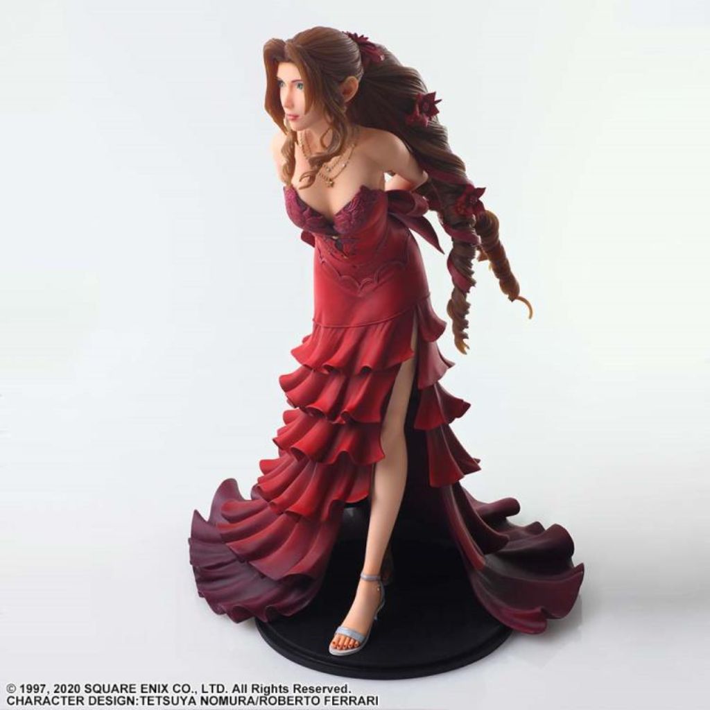 Square Enix Static Arts Final Fantasy VII Remake - Aerith Gainsborough Dress Ver.