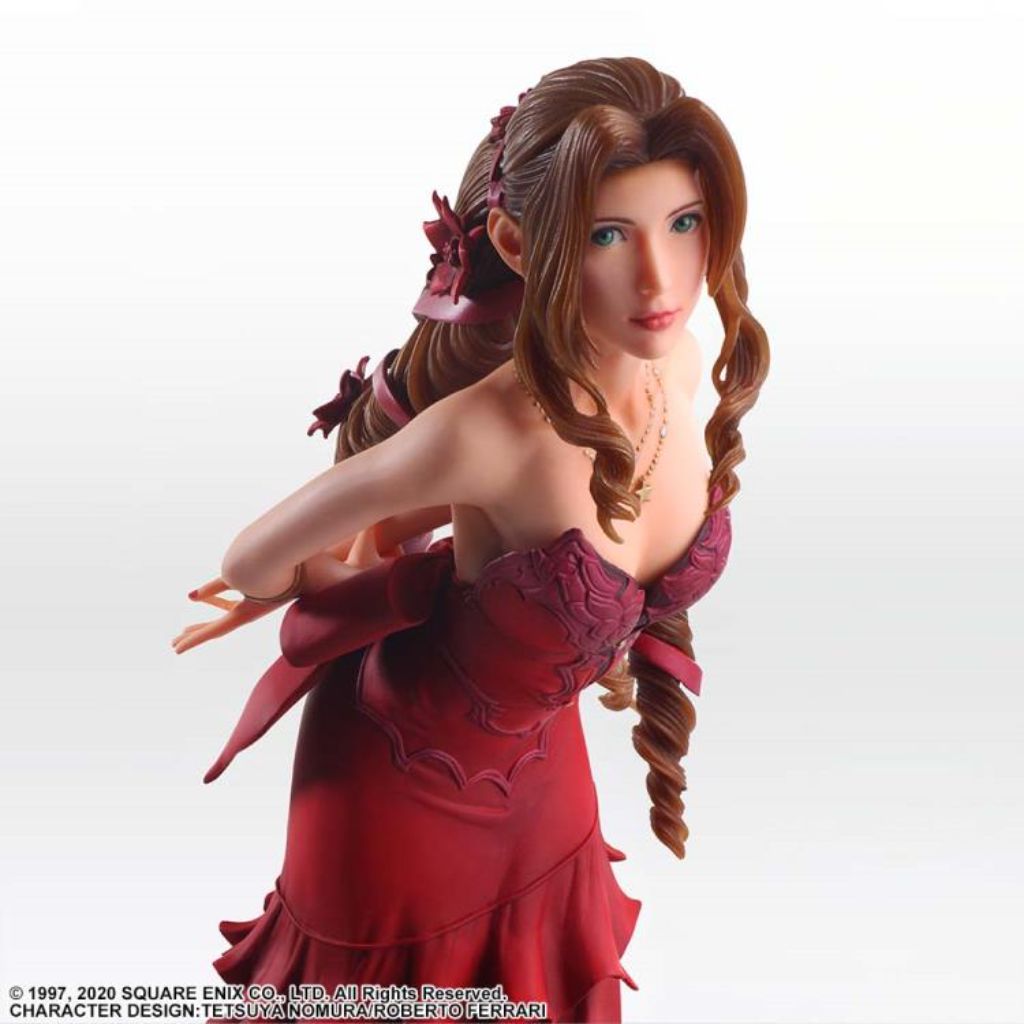 aerith ff7 red dress Happy Final Fantasy VII Remake Intergrade launch day! I'll never forget seeing Aerith in her red dress in Wall Market for the first time. A moment of absolute awe. This cosplay
