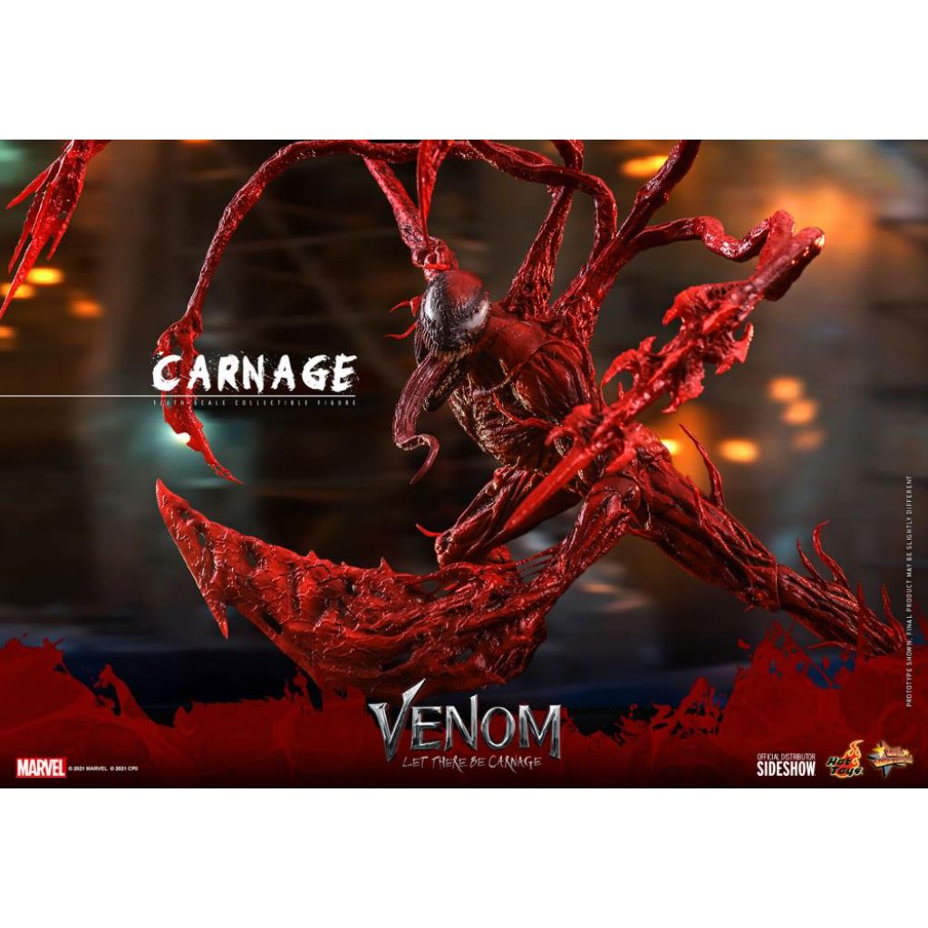 MMS620 – Venom: Let There Be Carnage - 1/6th scale Carnage Collectible Figure (Deluxe Version)