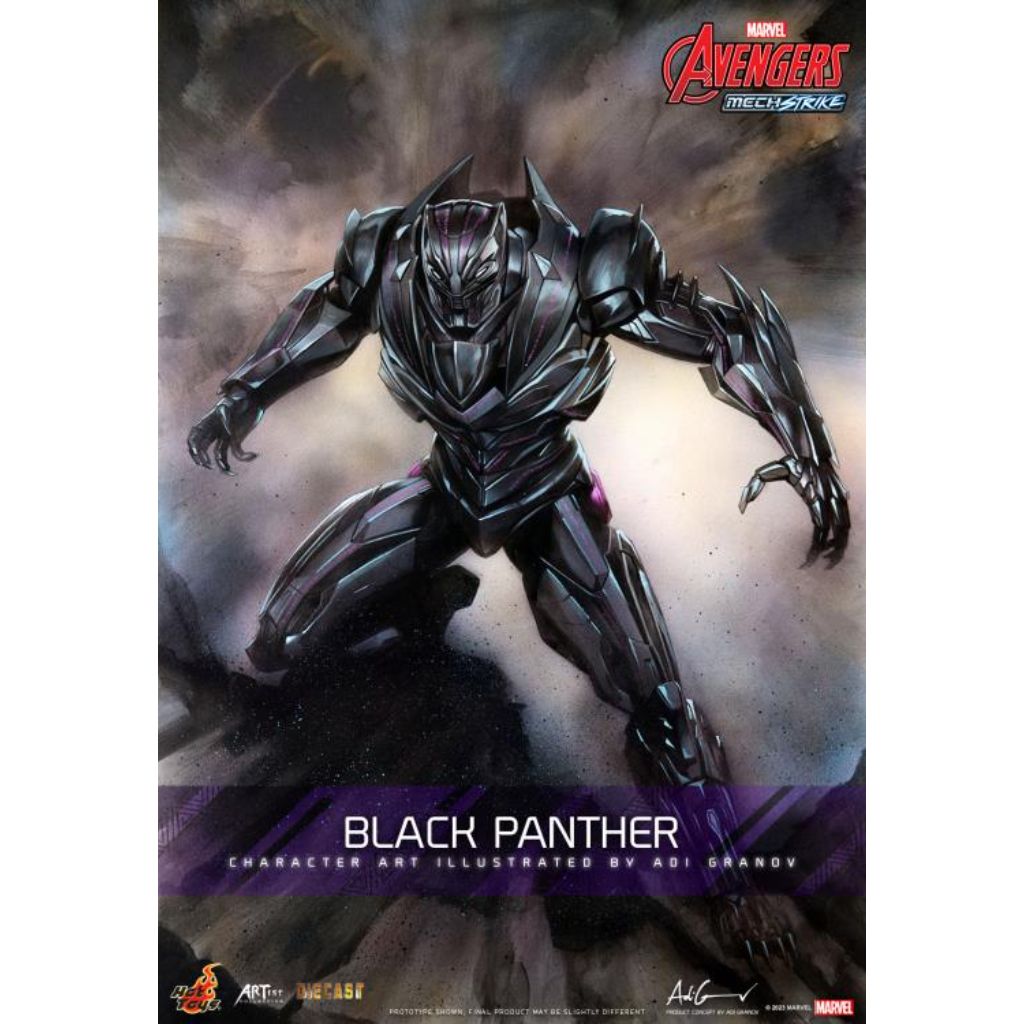 AC05D55 Marvel's Avengers Mech Strike - Black Panther