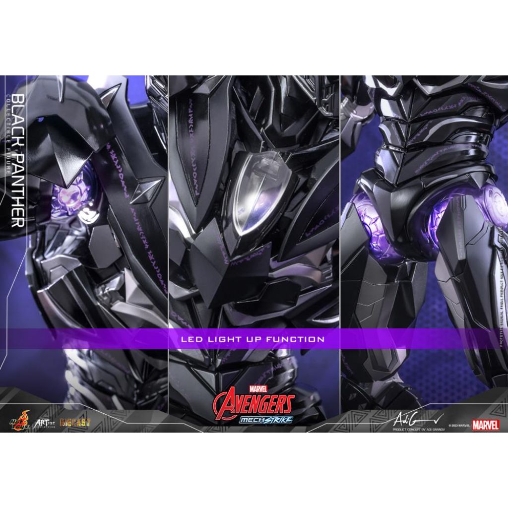 AC05D55 Marvel's Avengers Mech Strike - Black Panther