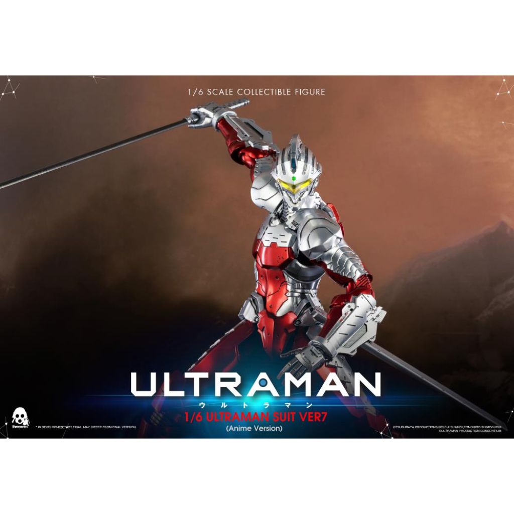 1/6th Scale Ultraman - Ultraman Suit Ver7 (Anime Version) (Reissue)