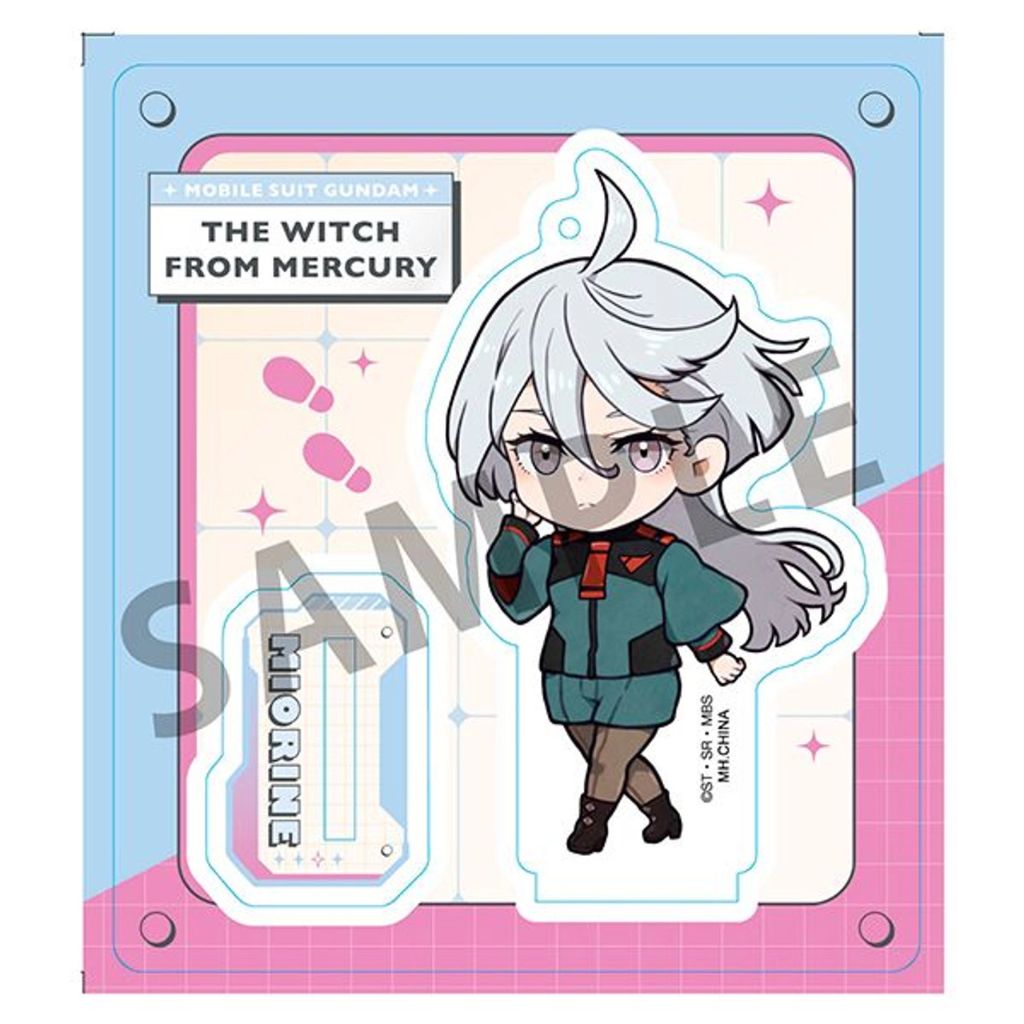 Tokotoko Acrylic Stand Mobile Suit Gundam - The Witch From Mercury (Box Of 8)