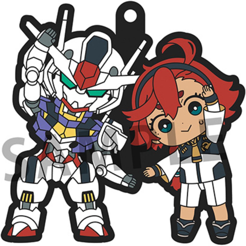 Rubber Mascot Buddycolle Mobile Suit Gundam - The Witch From Mercury (Box Of 6)