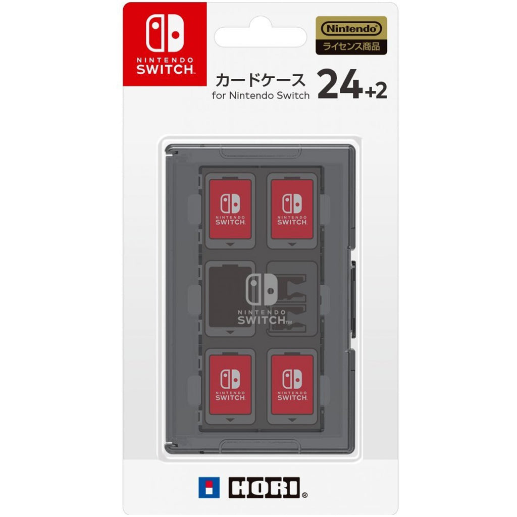 Nintendo Switch HORI Card Case 24+2 Black (NSW-025)