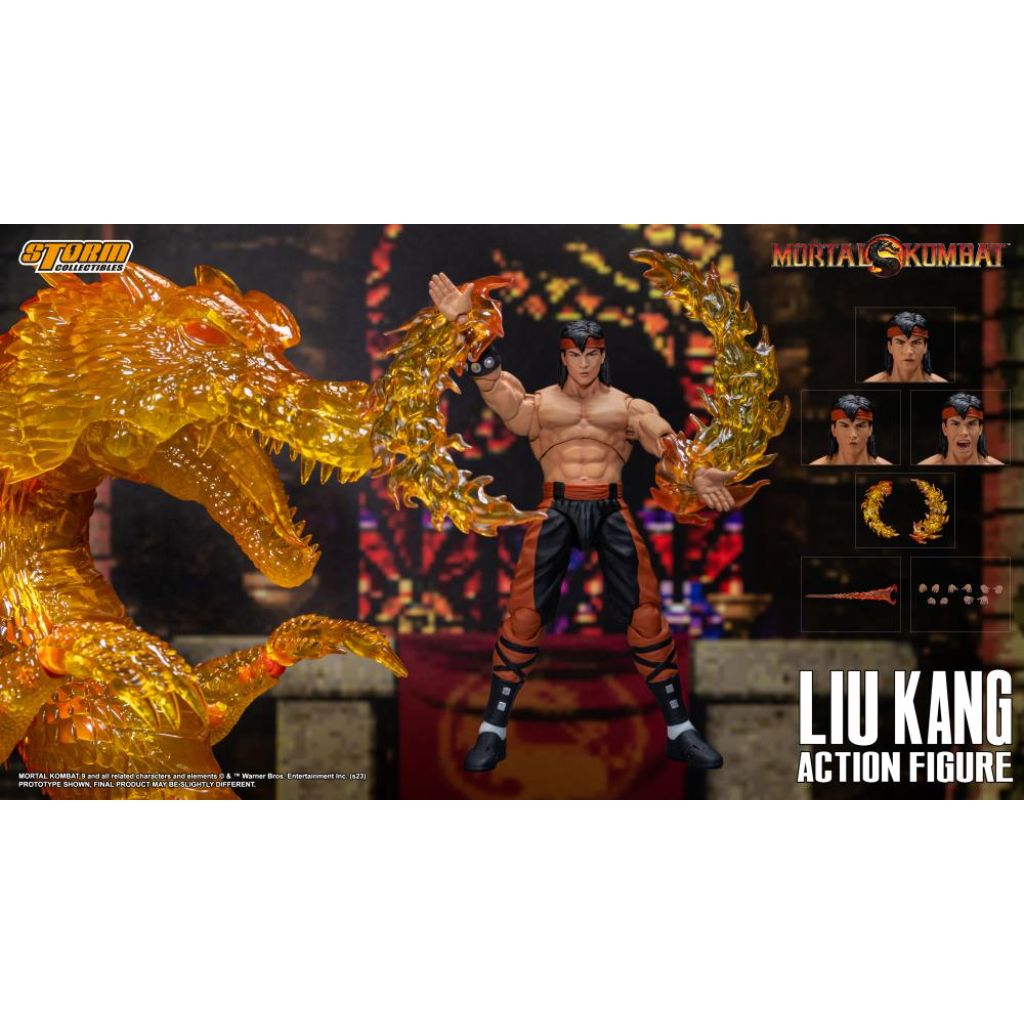 1:12 Mortal Kombat - Liu Kang Special Edition (500 Pieces Limited Worldwide)