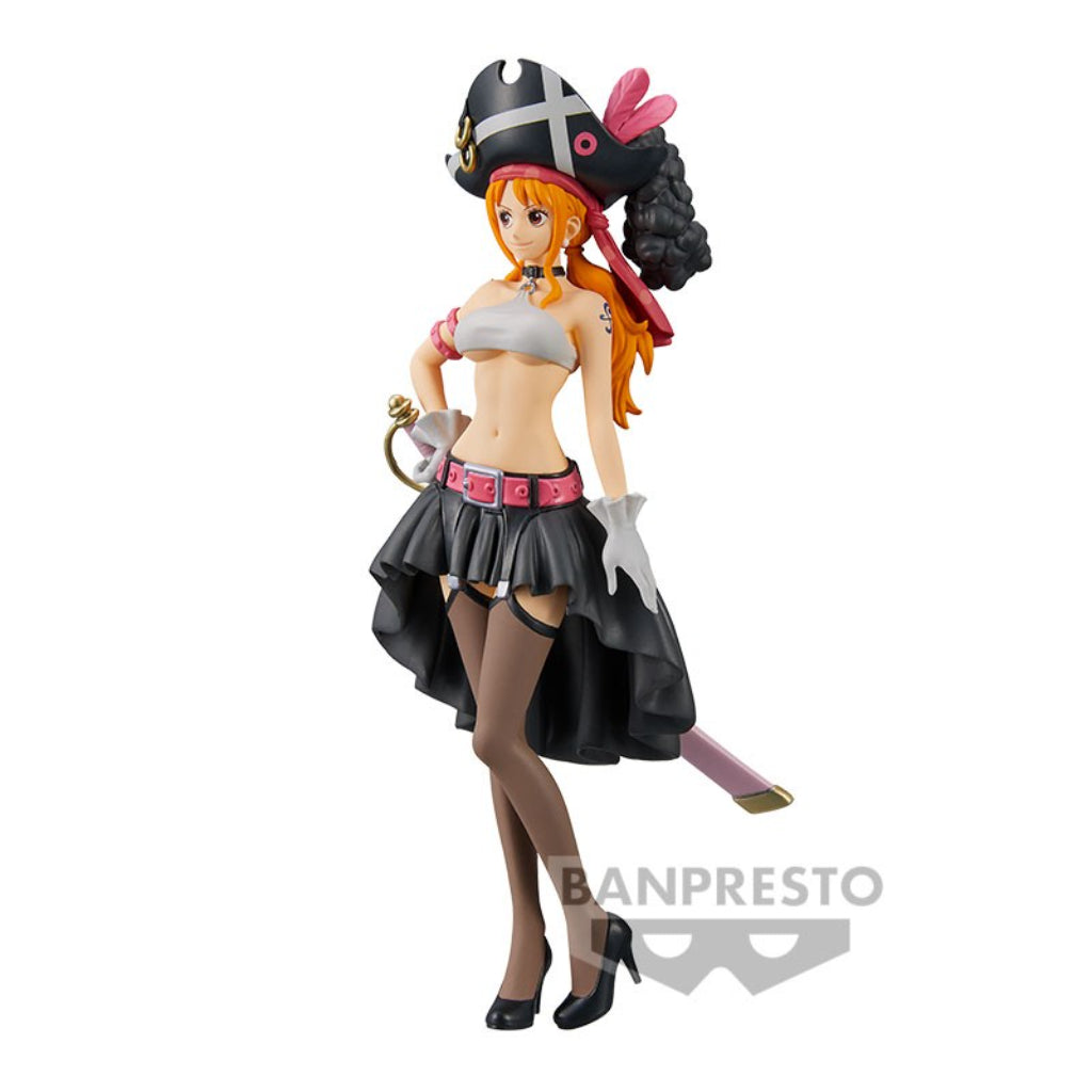 Banpresto DXF Nami The Grandline Lady Vol 3 One Piece Film Red