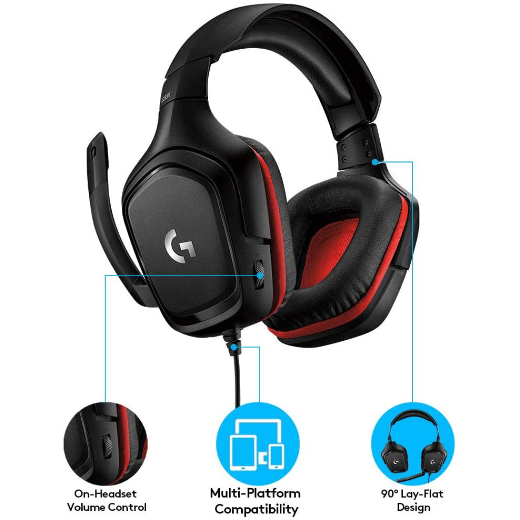 Logitech G331 Stereo Gaming Headset - Main Image