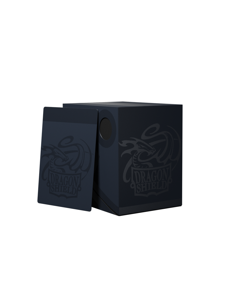 Dragon Shield Double Shell (150+ Cards) - Midnight Blue