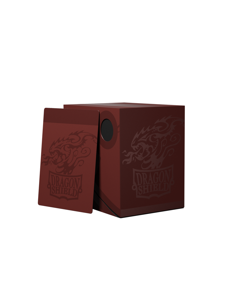 Dragon Shield Double Shell (150+ Cards) - Blood Red