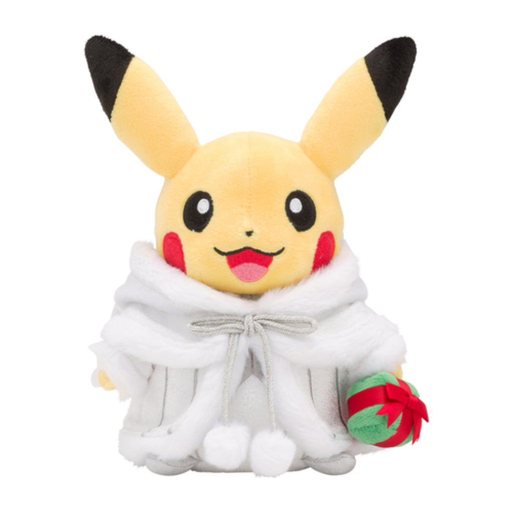 Nintendo TPC Pikachu Santa Frosty Christmas Plush