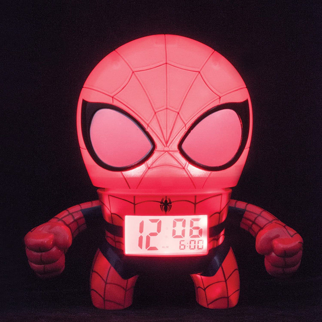 Bulb Botz 7.5" Spider-Man Clock