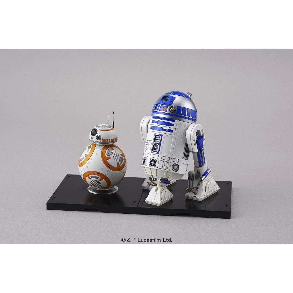 Bandai BB-8 & R2-D2 1/12 Model Kit Star Wars