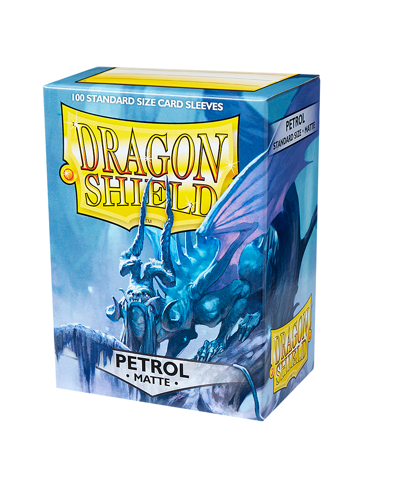 Dragon Shield Matte Sleeves 100CT - Petrol (Standard Size)