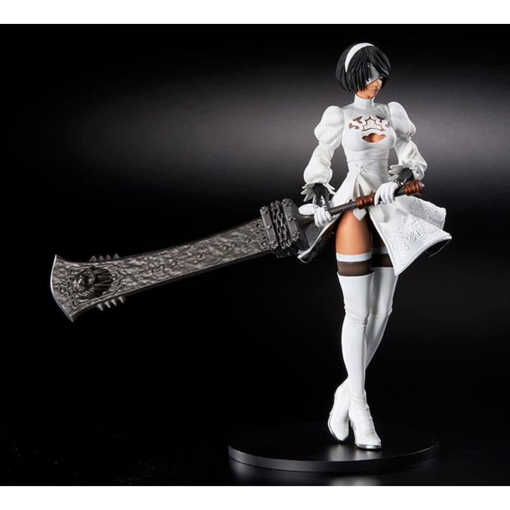 Square Enix NieR:Automata Statuette - 2B (YoRHa No. 2 Type B) 2P Color