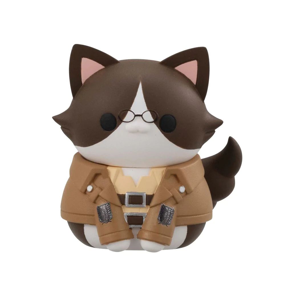 Mega Cat Project Attack On Titan - Attack On Tinyan Gathering Scout Regiment Danyan! (Set Of 8)
