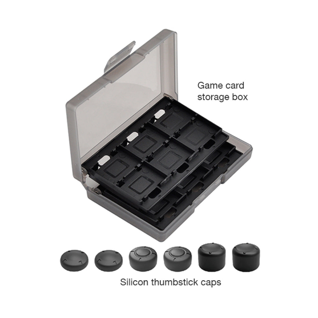 DOBE NSW 24 Game Card Storage Box w/ Thumbstick Caps (TNS-1844)